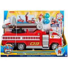 Paw Patrol The Movie Marshall Transforming City Firetruck