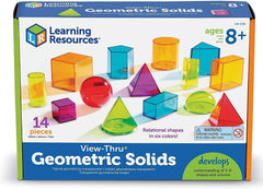 Learning Resources View-Thru Colourful Geometric Shapes