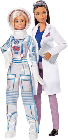 Barbie Astronaut and Space Scientist Doll Set