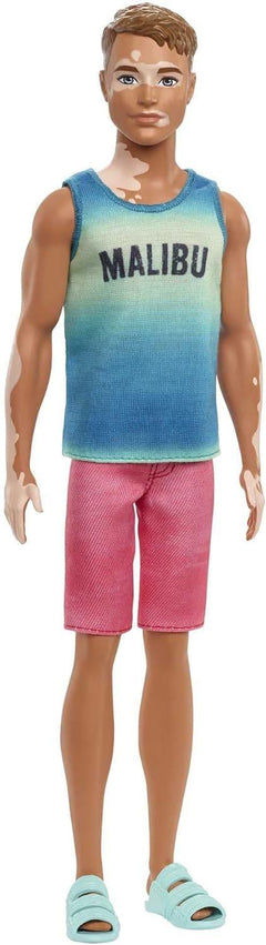 Barbie Ken Fashionistas #192, Brunette, Vitiligo Doll