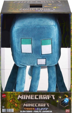 Minecraft Glow Squid Octopus Plush