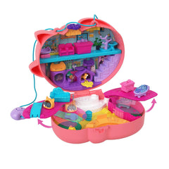 Polly Pocket Cuddly Cat Vet Clinic Compact