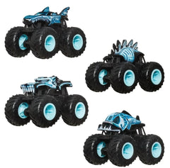 Hot Wheels Monster Trucks X-Ray 4 Pack Race Cars