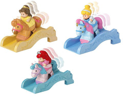 Fisher Price Little People Disney Princess Klip klop 3 Pack - Belle, Ariel and Cinderela
