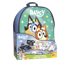 Bluey Colouring and Drawing School Backpack