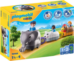 Playmobil 1.2.3 Animal Train 70405