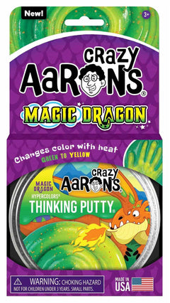 Crazy Aaron's Thinking Putty Hypercolour Magic Dragon