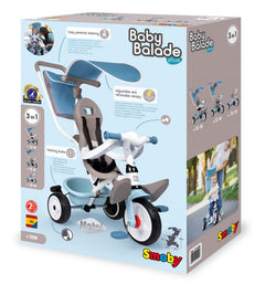 Smoby Baby Balade Trike - Blue