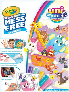 Crayola  Colour  Wonder Mess Free Unicreatures