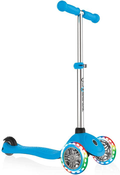 Globber Primo Lights Sky Blue Scooter