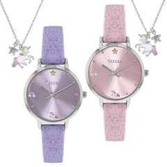 Tikkers Best Friends Watch and Unicorn Necklace Set