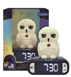 Harry Potter Hedwig Night Light Alarm Clock