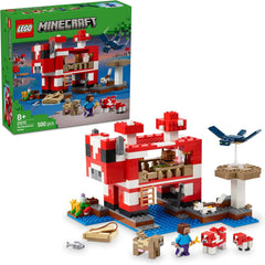 LEGO Minecraft The Mooshroom House Building Toy Set 21270