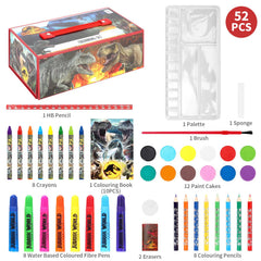 Jurassic World Dominion 52 Piece Colouring Set
