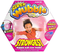 Pink Super Wubble Bubble With Pump