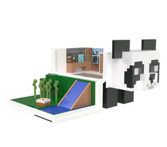 Minecraft Mob Head Minis Panda Playhouse Playset