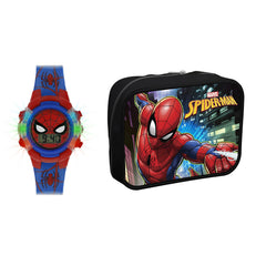 Spiderman Watch & Bag Set