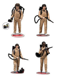 Stranger Things Ghostbusters 4 Figure Pack