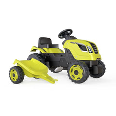 Smoby Farmer XL Green Tractor and Trailer