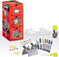 Sneak'Arts Customise your own Sneakers- Red Set