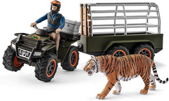 Schleich Wild Life Quad Bike with Trailer and Ranger