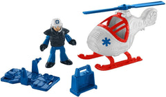 Imaginext City Helicopter and Medic Set