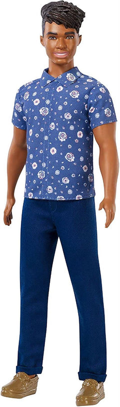 Barbie Fashionistas Ken Doll Floral Shirt