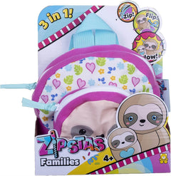 Zipstas Families Cuddly Sloth 3in1 Reversible Backpack
