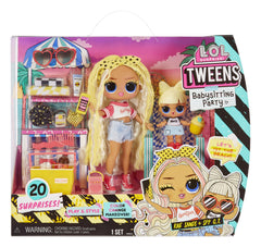L.O.L. Surprise! Tweens Babysitting Party Rae Sands and SPF Q.T. Doll