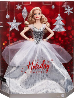 Barbie 2021 Holiday Blonde Doll