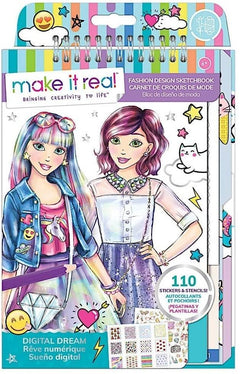 Make It Real Fashion Design Digital Dream Sketchbook