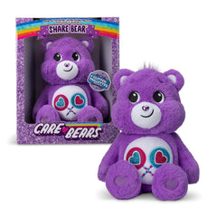 Care Bears 35cm Medium Glitter Belly Plush Share Bear