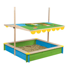 Peppa Pig Sandpit with Canopy