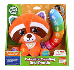 LeapFrog Colourful Counting Red Panda Plush