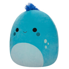 Original Squishmallows 16-Inch - Dijimon the Cyan Blue Iguana Plush