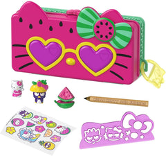 Hello Kitty Minis Watermelon Pencil Case Playset