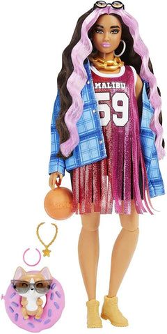 Barbie Extra Football Jersey Doll
