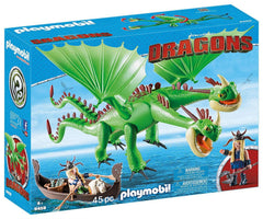 Playmobil DreamWorks Dragons Ruffnut and Tuffnut with Barf and Belch 9458