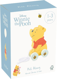 Winnie the Pooh Wooden Pull Along