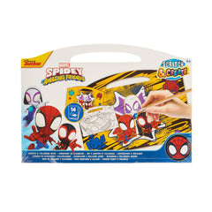 Spidey Scratch Colour Book