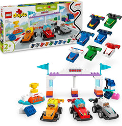 LEGO Duplo Town F1 Team Race Cars & Drivers  10445