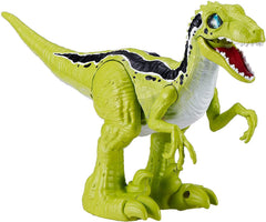 Robo Alive Rampaging Raptor Green Dinosaur