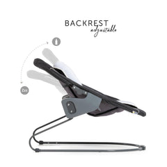 Hauck Alpha Bouncer Deluxe - Melange Grey