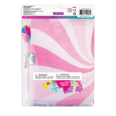 Three Cheers For Girls Candy Plush Pocket Locking Journal