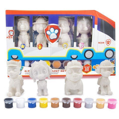PAW Patrol 4 Pack Model Paint Set