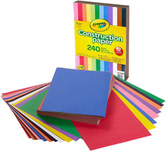 Crayola Construction Paper 240 Sheets