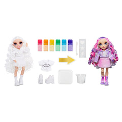Rainbow High WaterColor & Create Fashion Dolls- Purple Eyes