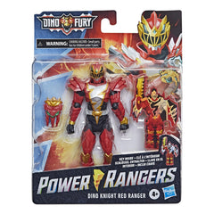 Power Rangers Dino Fury Dino Knight Red Ranger Figure