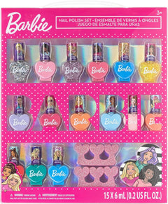 Barbie 18 Piece Nail Varnish Set
