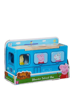 Peppa Pig Wooden School Bus